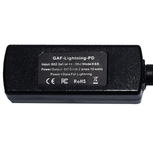 IEEE802.3af PoE Splitter with 5 Volts <strong>Output</strong> for IPads Lightning + <strong>Data</strong> - Product Image 2