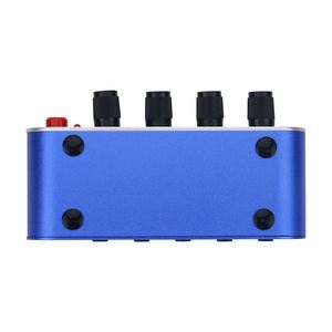 AU-401 4 Channel <strong>Audio</strong> Mixer Sound Mixer 5DB Gain with 4 <strong>Inputs</strong> 1 <strong>Output</strong> for Stereo <strong>Audio</strong> Sources - Product Image 3