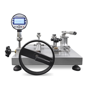 HSIN616 Benchtop Pneumatic Pressurized Pump Calibrator 60bar Vaccum Air High Pressure Gauge <strong>Test</strong> <strong>Calibration</strong> Comparator