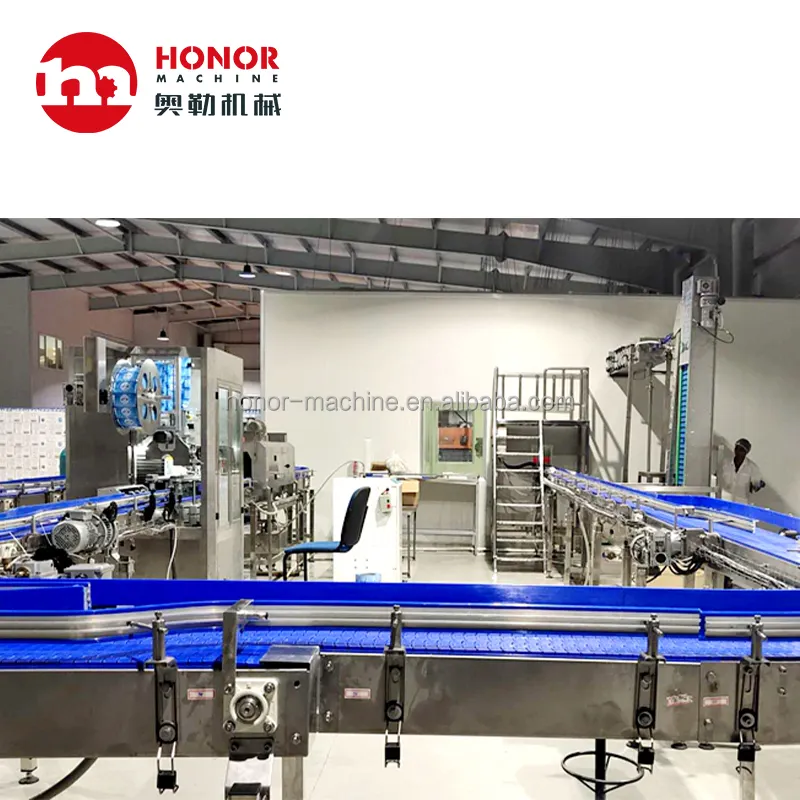 Honor-máquina automática de llenado de agua Mineral pura, embotellado de agua potable, planta de embotellado