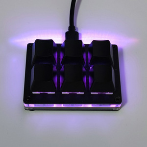 X516 Mini teclado con cable de 6 teclas Teclado mecánico para juegos Teclado de programación Rgb de 6 teclas para Windows Mac Ios Android - Product Image 4
