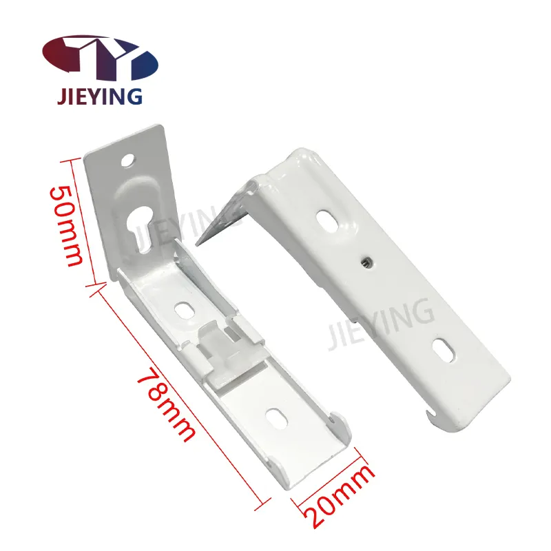 Accesorios de soporte de cortina Jieying, soportes de Hardware, soporte de riel de pista para rieles de cortina de aluminio