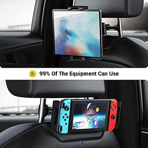 新しい車のタブレットホルダーヘッドレストタブレットマウントヘッドレストスタンドクレードル携帯電話やタブレット用のデバイスと互換性があります - Product Image 6