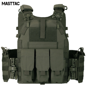 Masttac thiết bị ngoài trời Nylon Molle ngực Giàn Khoan chiến thuật Bánh tấm tàu sân bay có thể điều chỉnh CS đào tạo chiến thuật vest chaleco tactico - Product Image 1