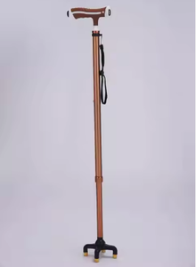 Có thể điều chỉnh đi bộ gậy với 4-pronged cơ sở đứng mía người cao niên người lớn Quad mía với <span class=keywords><strong>torchlight</strong></span> - Product Image 4