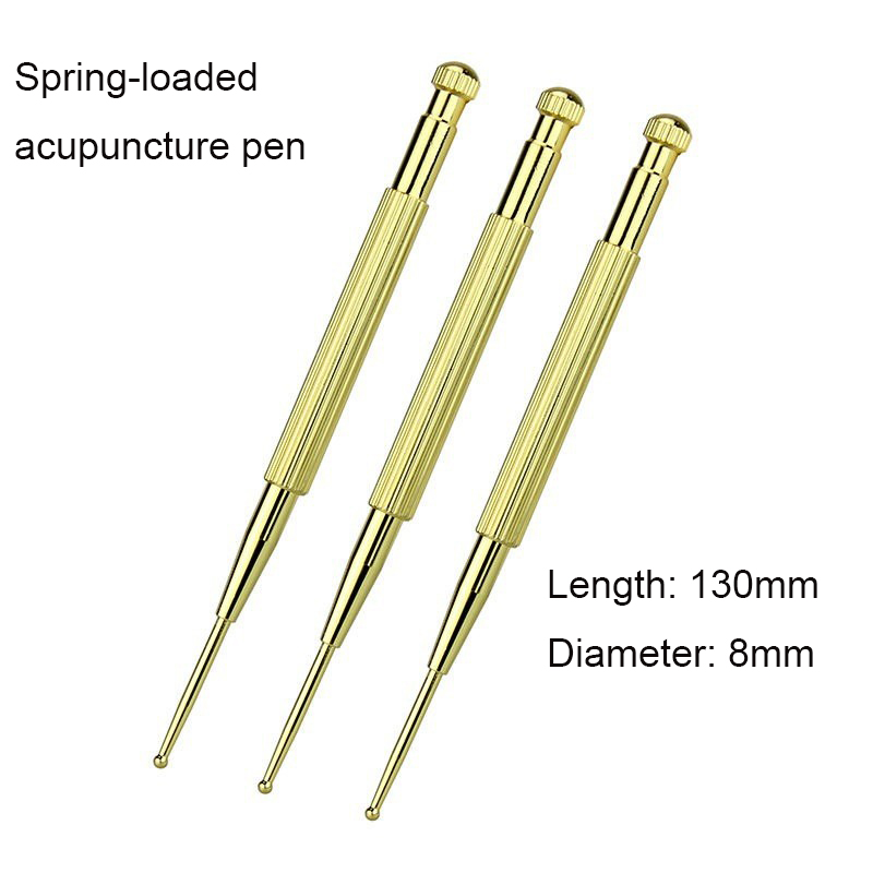 Stylo acupoint à ressort en laiton de type c