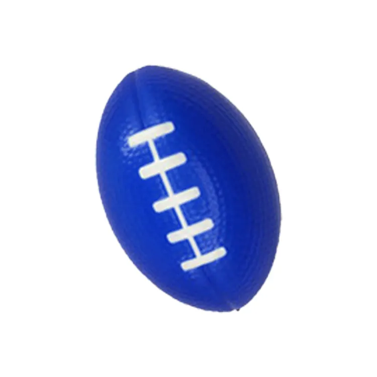 Custom Rugby Stress Ball Toy Football Promotion Squeeze PU Foam Anti Ball for Kids