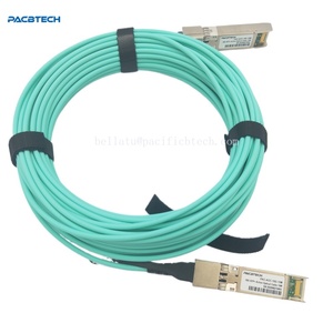 10g <span class=keywords><strong>Ethernet</strong></span> için 10g Sfp + aktif optik kablo özelleştirilmiş <span class=keywords><strong>5m</strong></span> Aoc Fiber optik kablo Fiber optik kablo