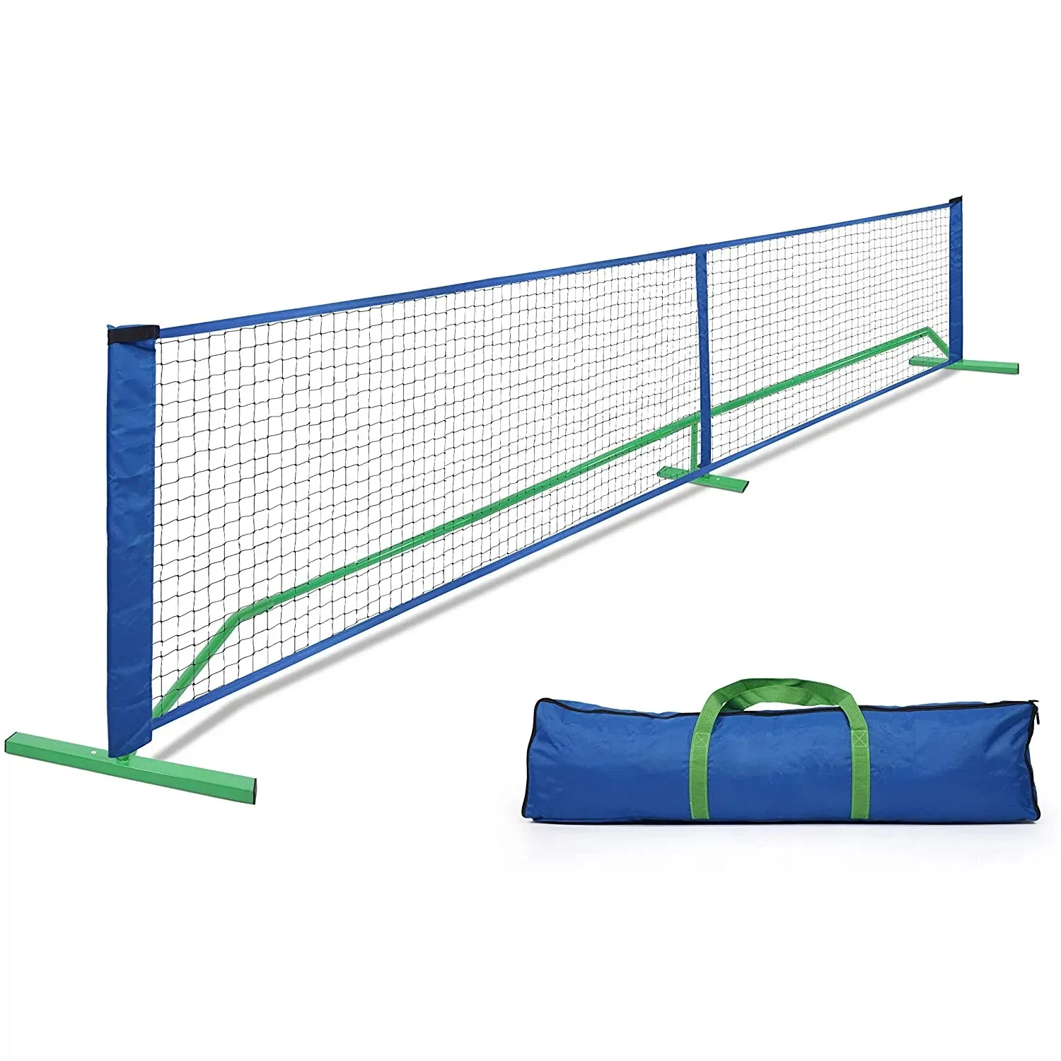 Precio bajo portátil 22FT Pickleball Net Set System Pickleball Net para patio trasero