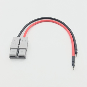 Customized <strong>Anderson</strong> Connector 400mm 50A High Current 10AWG Cable M8 Connector Plug to O-ring Terminal for Cigar Lighter - Product Image 5