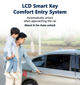 Universal <strong>Smart</strong> LCD <strong>Key</strong> One <strong>Button</strong> <strong>Start</strong> Stop Remote Engine Keyless Entry Security System - Product Image 4