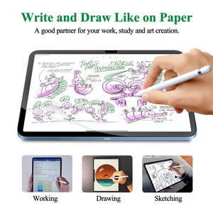 Nano chống dấu vân tay chống chói có thể ghi Phim Giấy cảm thấy silica gel Pet bảo vệ màn hình cho iPad Pro 11 10 2022 10.9 inch - Product Image 3