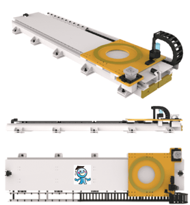 CNGBS <strong>Robot</strong> Track GBS-01-W200 200kg Payload <strong>Robot</strong> <strong>Guide</strong> <strong>Rail</strong> - Product Image 1