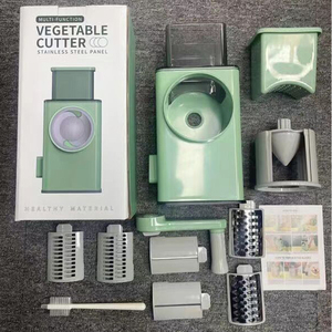 蔬菜切割机刨丝机碎纸机圆形曼陀林滚筒切片机朱丽莲蔬菜奶酪土豆坚果研磨机 - Product Image 6