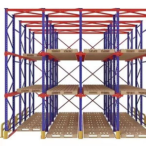 Multifunktion ales Rack Mehrstufiges Racking Gabelstapler-zugängliches Laufwerk im Racking-System - Product Image 1