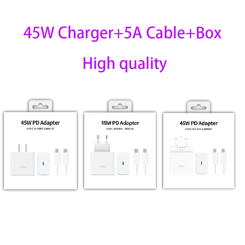 Cargador blanco+Cable+Caja