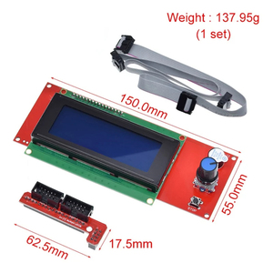 Stampante 3D 2004 LCD con slot per schede SD per rampe 1.4-Display Reprap per stampante 3D - Product Image 4