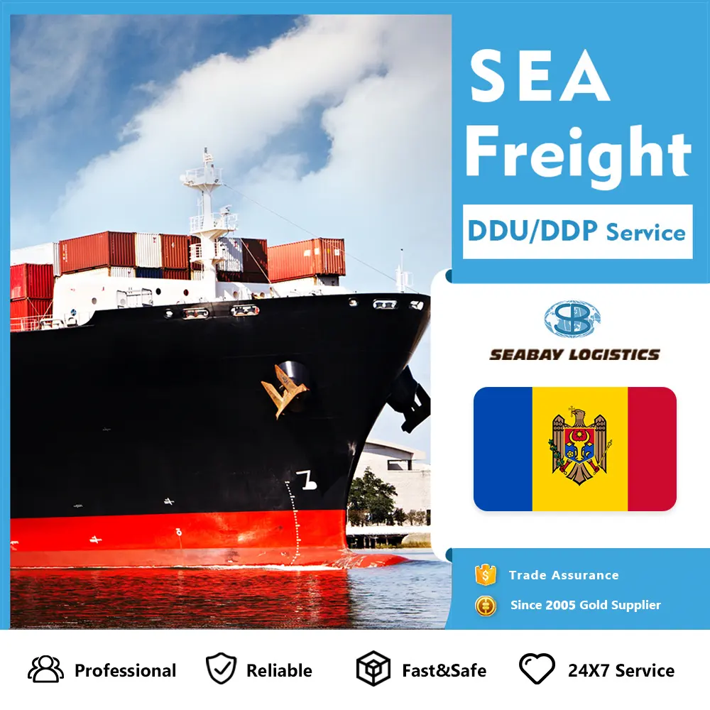 Freight cargo agent xingang shipping to Moldova dropshipping agent railway freight transport sea cargo consolidation