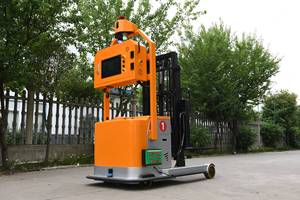 Fabricante 1,5 Ton 3M pequeño robot móvil apilable hacia adelante con capacidad de carga 1500kg y altura de elevación 3000mm - Product Image 4