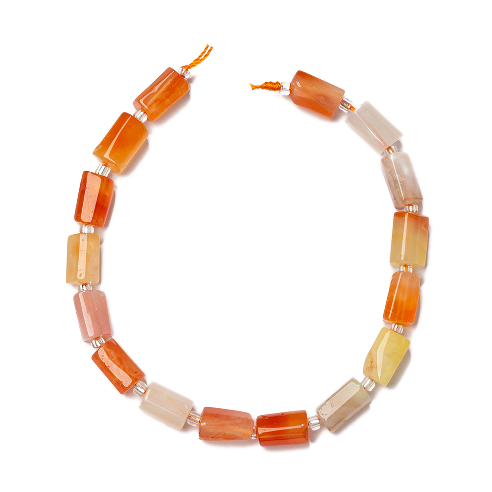 Agate rouge du Botswana