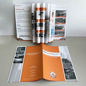 定制迷你小册子印刷服务折叠用户手册产品指南印刷说明书 - Product Image 1