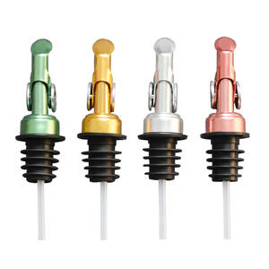 Toptan paslanmaz çelik otomatik çevirme zeytinyağı dağıtıcı emzik balsamik sirke alkol likör şişe Pourers emzik - Product Image 2