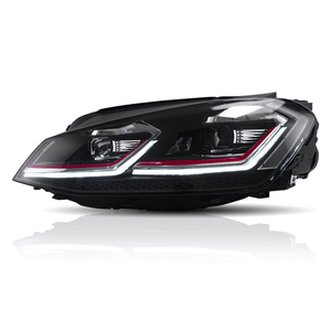 VLAND <strong>LED</strong> Headlights for Golf 7 / MK7 2014-2017 (NOT Fit for Golf GTI and Golf R Models) - Product Image 1