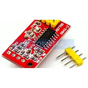 AD7705 Dual 16 bit ADC Data Acquisition Module <strong>Input</strong> Gain Programmable SPI Interface TM770AD7705 16 ADC