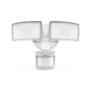 ไฟรักษาความปลอดภัย LED 28W ไฟเซนเซอร์ตรวจจับการเคลื่อนไหวกลางแจ้งไฟรักษาความปลอดภัยการเคลื่อนไหวของ3000LM ไฟ IP65 5500K กันน้ำ2หัว - Product Image 1
