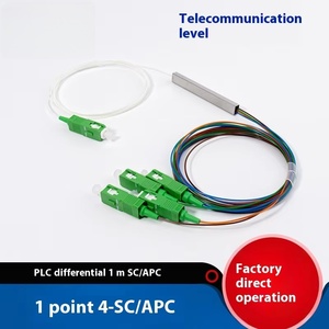 1 a 4 Telecom-grado SC APC 1m Pigtail-tipo Splitter ottico per FTTB fttth FTTX CATV Data HPC center per Gpon Epon 5G reti - Product Image 5