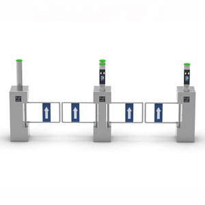 Automatisches Swing Barrier Gate für das Drehkreuz des Supermarkt büros mit Zugangs kontrolle für RFID-Kartenleser - Product Image 4