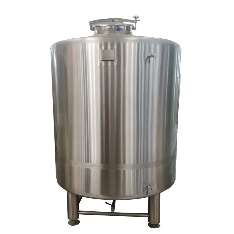 Tanque de licor frío, tanque de fermentación cónico para sistema de elaboración de cerveza