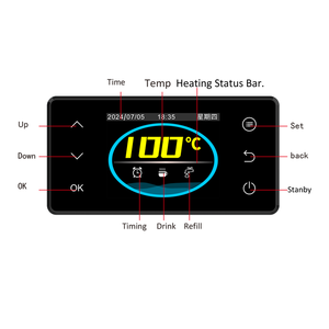 2,8 inch touchscreen boiler watermachine temperatuurregelaar dispenser thermostaat BW507 - Product Image 2