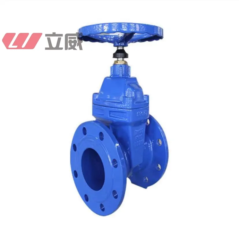 3inch pn16 resilient seated non rising stem gate valve ductile iron body