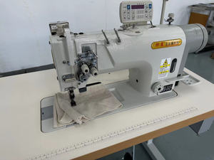 Huamei ổ đĩa trực tiếp Đôi Kim phẳng giường khóa khâu máy may - Product Image 5