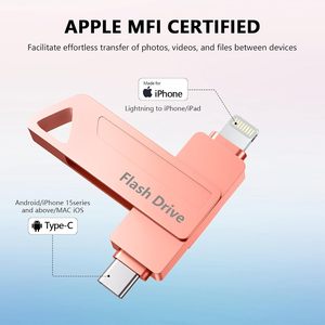 Tốc Độ Cao 128GB USB Flash Drive <span class=keywords><strong>Memory</strong></span> <span class=keywords><strong>Stick</strong></span> Ngón Tay Cái Ổ Đĩa Cho iPhone Ảnh <span class=keywords><strong>Stick</strong></span> - Product Image 2