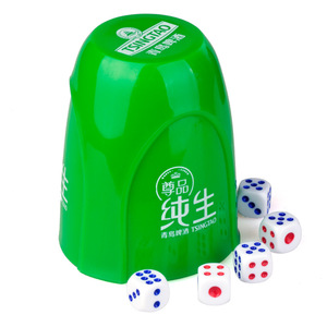 Nhà Máy Cung Cấp Tại Chỗ Thân Thiện Với Môi Nhựa <span class=keywords><strong>Dice</strong></span> Cup (Bullet Tam Giác Hình Nón Hình Dạng) Đa-Màu Sắc Tùy Chọn Với Logo Tùy Chỉnh In Ấn - Product Image 3