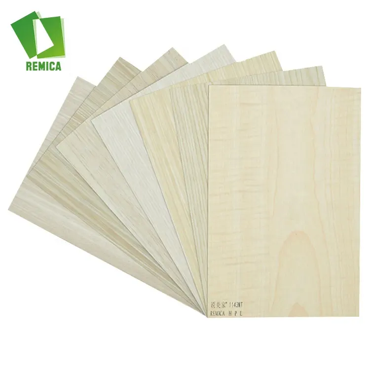 Wood Grain HPL Laminate Sheet For Kitchen Cabinet