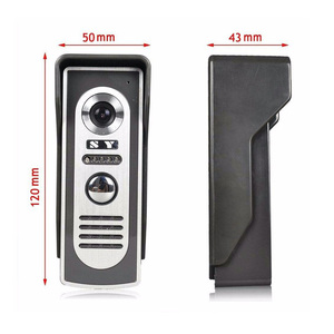 Sistema de intercomunicación de videoportero con cable de alta definición con botón táctil para control de acceso de Villa u oficina - Product Image 5