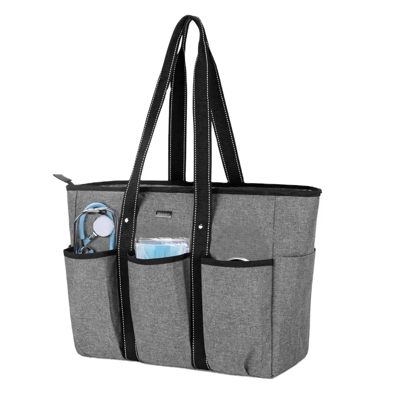 Bolsa de almacenamiento de trabajo de viaje grande de ocio, bolsa de suministros de picnic para ejercicio, bolsa de suministros para médico de familia, bolso de suministros médicos para enfermera