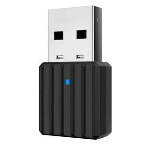 COMFAST vendita calda 2.4ghz usb adattatore wifi PC CF-811AC V2 5ghz rete Wireless Dongle WiFi Lan Card - Product Image 1