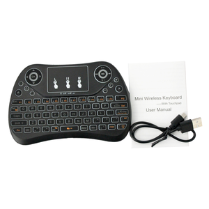 2.4G T2-C BT Wireless Mini <strong>Keyboard</strong> with Touchpad Remote <strong>Control</strong> 7 Color Backlit for Smart TVs and <strong>Android</strong> Boxes - Product Image 1