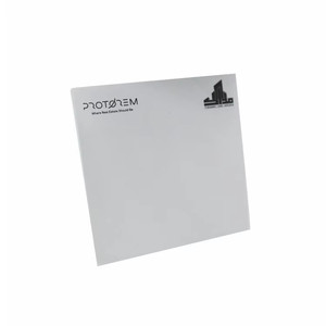 Wholesale Custom Your Logo Recycled 7.6x7.6 Pure Colour Self-Adhesive Sticky Notes for School &amp; Office Use - Product Image 2