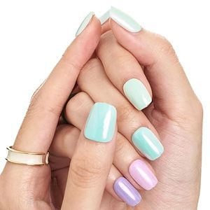 Luxury Handmade Press on Nails <strong>Tips</strong> Rhinestone Acrylic False Nails Artificial Fingernails Full Cover Nail <strong>Tips</strong> with Wearable Kit - Product Image 6