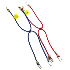 Alta tenacidad fuerte estiramiento al aire libre elástico látex Loop Mini Cuerdas elásticas con ganchos de metal - Product Image 4