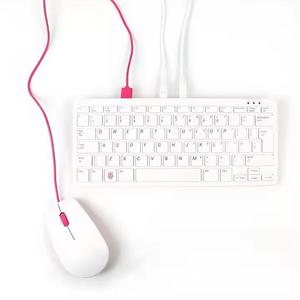 <strong>Raspberry</strong> <strong>Pi</strong> 400 Complete Kit 64 Bit Quad Core Processor Dual-display Output 4K Video Playback US <strong>Keyboard</strong> Personal Computer Kit