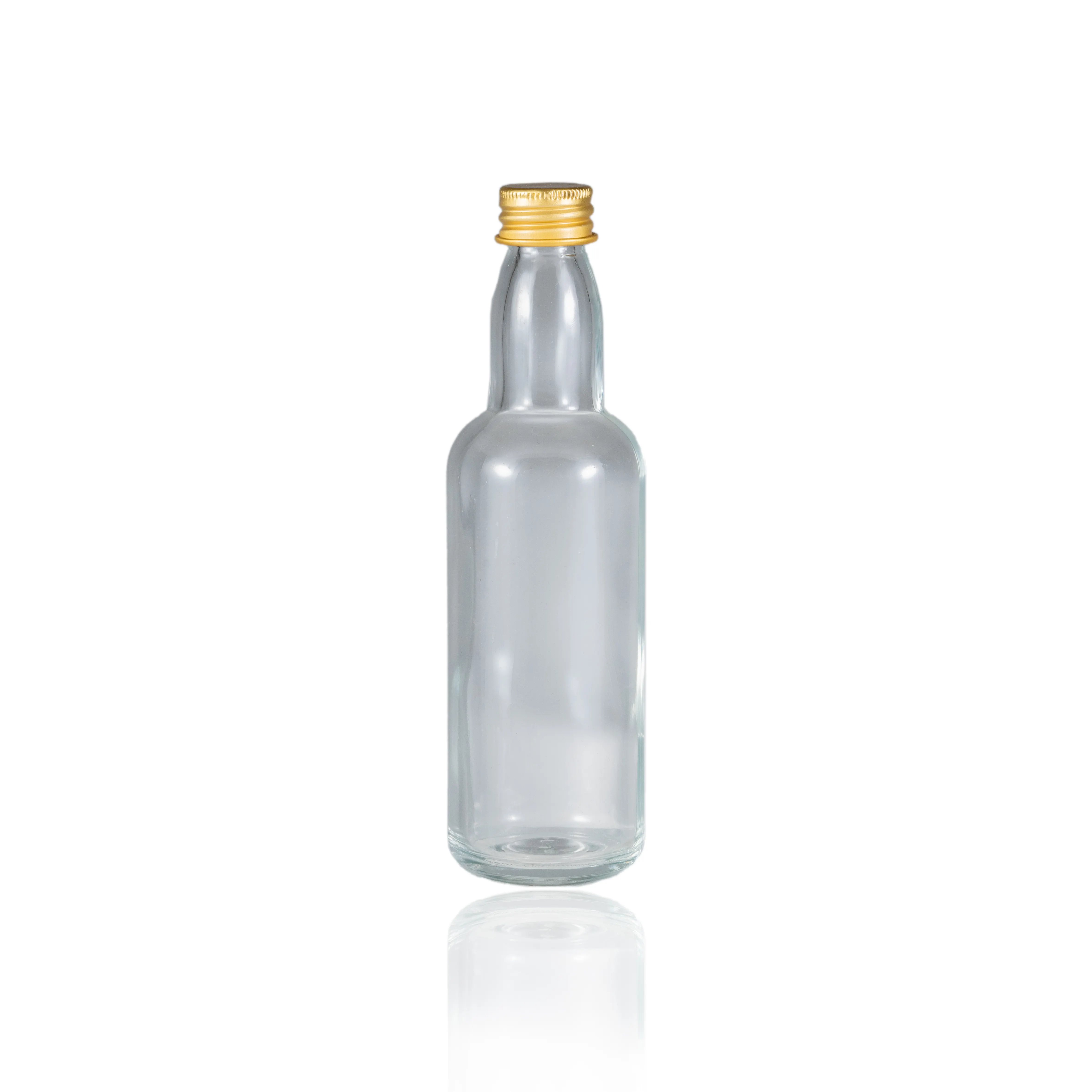 Frasco de vidro vazio transparente, garrafa de vidro de vinho, 100ml, para venda,
