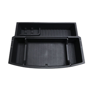 กล่องเก็บของท้ายรถแบบคลาสสิกล่าสุดกล่องเก็บของท้ายกล่องล่างสำหรับ BYD Yuan UP Auto Trunk Organizer อุปกรณ์ตกแต่งภายในรถยนต์จูนสำหรับ BYD หยวนขึ้น - Product Image 3