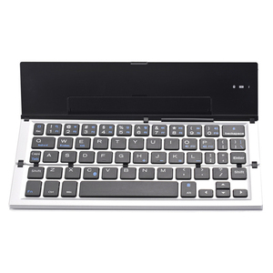 Factory OEM Aluminum Alloy <strong>Bluetooth</strong> <strong>Keyboard</strong> Rechargeable Ultra-thin Foldable <strong>Bluetooth</strong> Wireless Mini <strong>Keyboard</strong> for Tablet Phone - Product Image 2