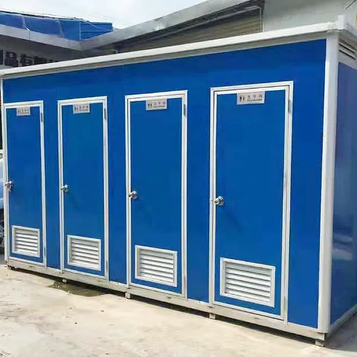 Kamar Mandi Prefabrikasi Dirancang dengan Baik Luar Ruangan Toilet Portabel Bergerak Nyaman Kamar Mandi Mobile